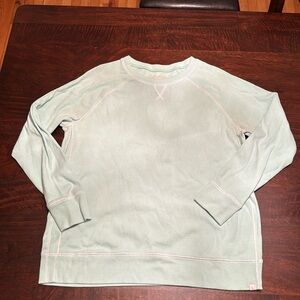 Light green large sweatshirt